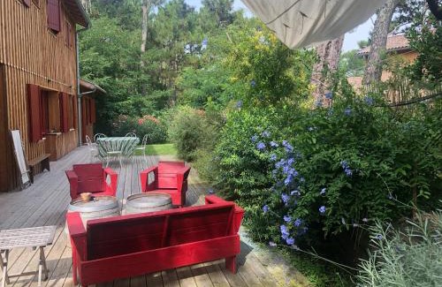 Cap-Ferret Villa | Maison bois 10 pers CapFerret Plage des Américains