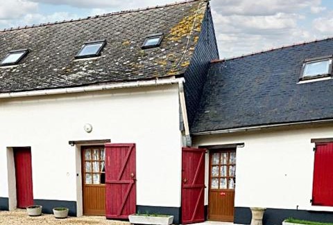 Gruge-l'Hopital Casa | Maison charmante à Ombrée d'Anjou avec jardin et terrasse