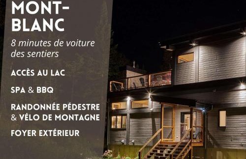 Lac-Superieur Chalet De Esquí | Maison contemporaine Tremblant- Spa & tranquillité