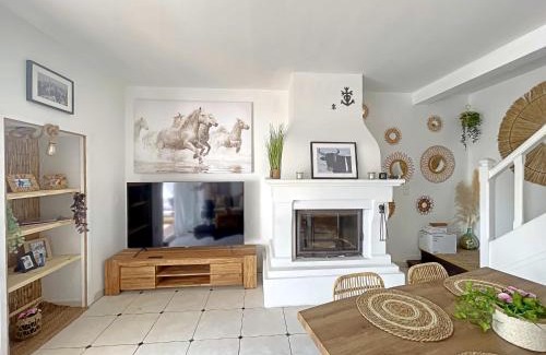 Saintes-Maries-de-la-Mer Casa | Maison de village climatisée pour 4 pers aux Saintes-Maries-de-la-Mer - FR-1-475-183