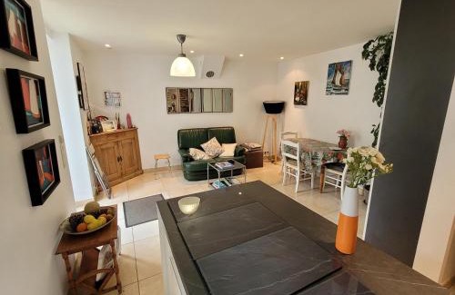 Moelan-sur-Mer Casa | Maison d'hôte très calme plein centre ville jardin