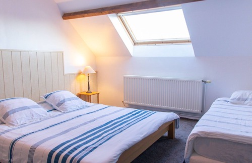 Fiennes Cama Y Desayuno | Maison D'hôte La Ferme Du Grand Air - Quadruple Room with Private Bathroom