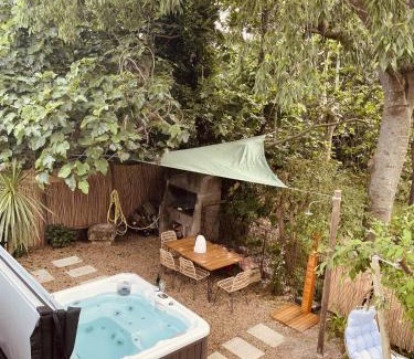 Costieres Casa | Maison dans les Arbres, SPA, Tennis, Parking
