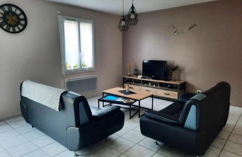 Arrest Casa | Maison de 3 chambres avec jardin clos et wifi a Arrest a 8 km de la plage