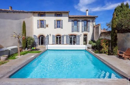 Lisle-sur-Tarn Casa | Maison de charme - Piscine - Hypercentre - 300m2