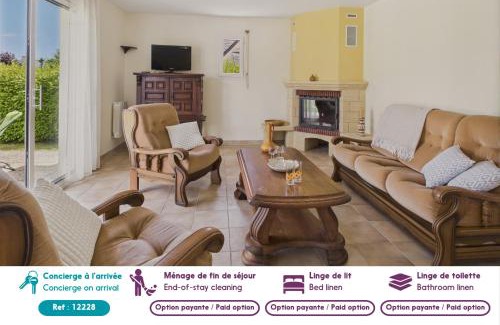 La Foret-Fouesnant Casa | Maison de plain-pied pour 4 - jardin et terrasse