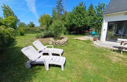 Plouhinec Casa | Maison de vacances 4 Pers avec jardin privatif à 1km PLAGE Lines et 300m de la mer de Gâvres - AR PIL JADUR