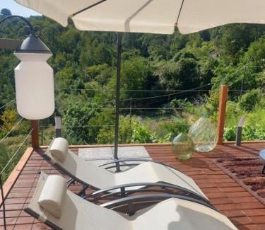 Ricco del Golfo di Spezia Casa | Maison de village avec piscine au-dessus des Cinque Terre