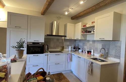 Saint-Maximin Casa | Maison en Pierre 190 m2 Uzès Piscine Plein sud Avec Superbe vue sur les Vignes