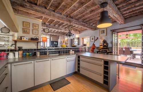 Saleilles Casa | Maison en pierre, jardin&bassin