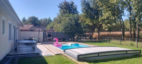 Le Barp Casa | Maison familiale au calme avec piscine securisee