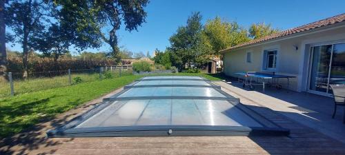 Le Barp Casa | Maison familiale au calme avec piscine securisee