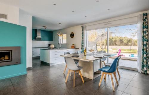 Le Barp Casa | Maison familiale au calme avec piscine securisee