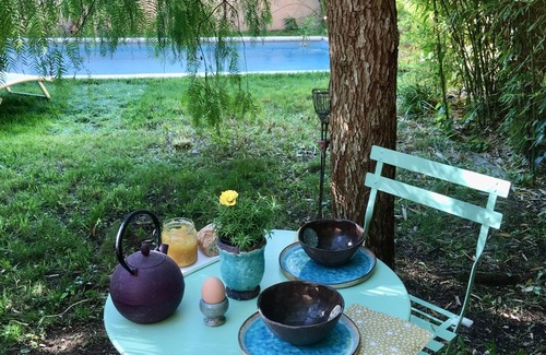 Villeneuve-les-Maguelone Casa | Maison Authentique Coeur de Village Jardin Arboré Piscine, à 15 mer !