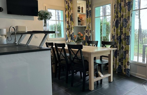 Lacanau-Ocean Chalet De Esquí | Maison jumelée rénvoée 6 pers. dans residence avec piscine proche golf WIFI - 491825