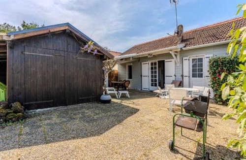 Biscarrosse Plage Casa | Maison Landaise Charme Proche Océan, Animaux Acceptés - FR-1-521-254