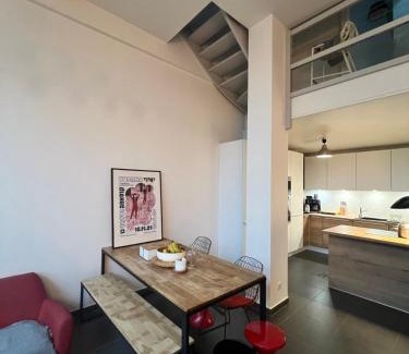 Quartier du Vieux-Pont - Sainte-Genevieve Casa | Maison loft chez Karyn