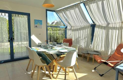 La Foret-Fouesnant Casa | Maison lumineuse La Forêt-Fouesnant proche plage, golf, avec salle de détente et 5 chambres - FR-1-481-158