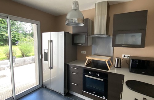 Anctoville-sur-Boscq Casa | Maison Moderne Avec Piscine Chauffée Dans la Baie du Mont st Michel 200m2