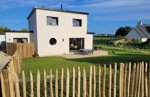Cleder Casa | Maison Neuve 4 Chambres en Bord de Mer! Animaux Acceptés