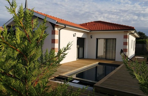 Cazaux Casa | Maison Neuve Avec Piscine
