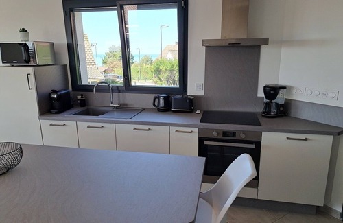 Mesnil-Val-Plage Casa | Maison Neuve, Vue Mer Panoramique, 6 Personnes, 3 Chambres, Parking