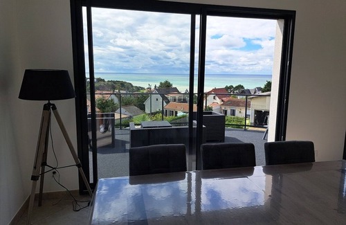 Mesnil-Val-Plage Casa | Maison Neuve, Vue Mer Panoramique, 6 Personnes, 3 Chambres, Parking