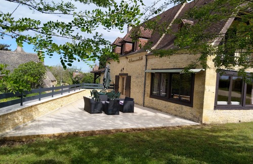 Archignac Casa | Maison Périgourdine Avec Piscine Privée,animaux de Compagnie Acceptés