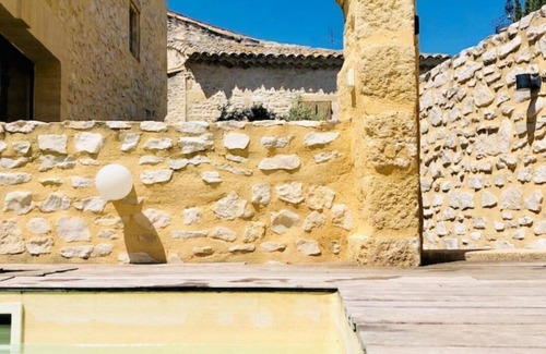 Valliguieres Casa | Maison Piscine Pierre et Design, Pont du Gard Uzès