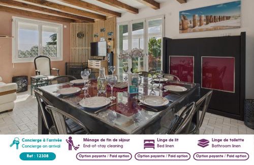 Le Bernard Casa | Maison pour 2 adultes et 2 enfants avec jardin