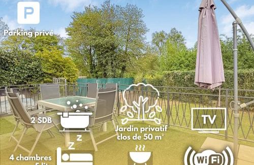 Moussy-le-Neuf Casa | Maison spacieuse avec jardin et parking privé