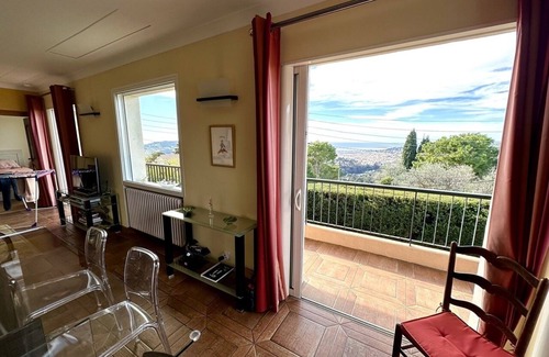 Gairaut Casa | Maison sur les Hauteurs de Nice au Calme Avec vue mer