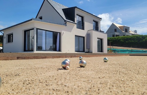Plouhinec Villa | Maison vue mer avec Spa près des Plages