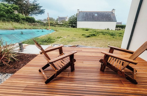 Plouhinec Villa | Maison vue mer avec Spa près des Plages