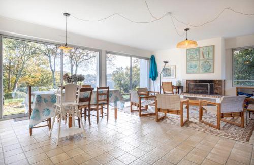 Clohars-Carnoet Casa | Maison vue sur la Laïta 2 kms plage