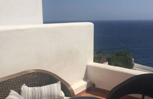 Andros Town Casa | Maisonette with unlimited sea view and private pool