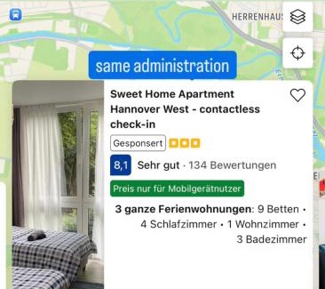 Ahlem-Badenstedt-Davenstedt Apartamento | Maisonette Wohnung auf zwei Ebenen