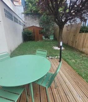 Saint-Mande Apartamento | Maisonnette avec jardin proche Paris