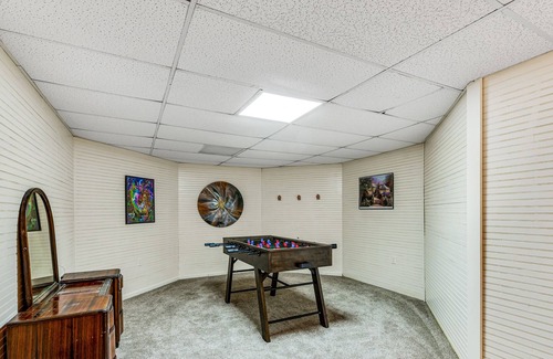Town of Milo Casa | Majestic lakefront home with game room & fireplace - dog-friendly