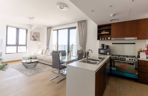 Dubai Production City Apartamento | MAJESTIC PORT DE LA MER STUNNING SEA VIEW-LE PONT-Jumeirah1-Dubai