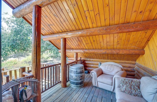 Alpine Cabina | Majestic Yellowstone-Style Log Cabin on 27 acres