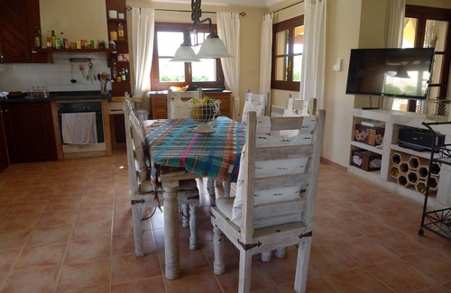 Can Picafort Casa | Casa de ensueño de estilo mallorquín: 3 habitaciones dobles, 2 baños, 3 terrazas, piscina, parrilla, ...