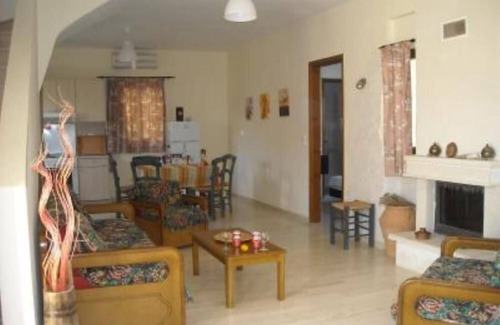 Makry Gialos Casa | Artemis Villa Makrigialos: de 4 dormitorios, piscina privada vistas al mar, wifi