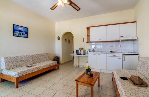 Makry Gialos Apartamento | Makrigialos: pisos / apartamentos - 2 cuartos - 4/5 Personas