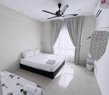 Kampung Kuala Pari Apartamento | Manhanttan Ipoh Waterpark Homestay By Warmth Stay 4-7pax 3BR