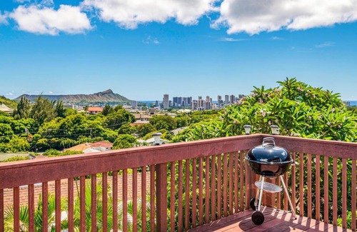 Manoa Casa | 2HAB con vistas de cabeza de diamante y lanai