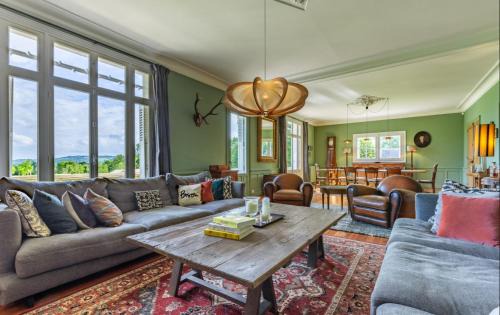 Hotot-en-Auge Casa | Manoir de Valmont - Court de tennis