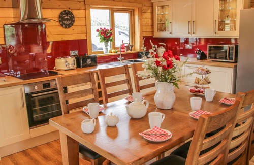 Bettws Cedewain Cabaña | Manor Farm Lodges - Dragon Lodge, NEWTOWN