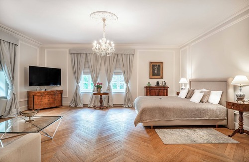 Nowe Warpno Cama Y Desayuno | Manowce Palace - Suite with Garden View (Room 15)