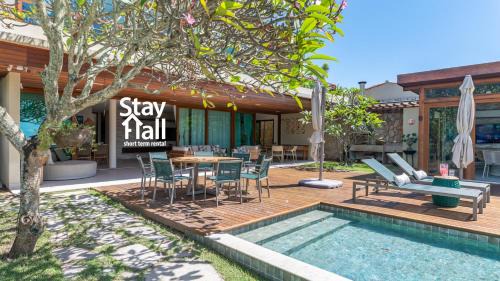 Barra do Sirinhaem Casa | Mansão Luxo Beira Mar-Piscina e Cozinheira-SH125
